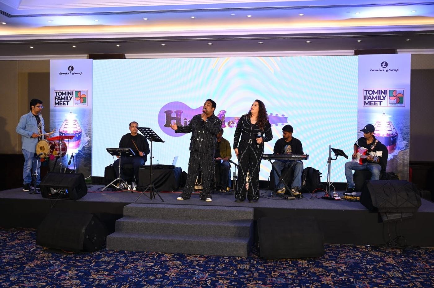 Hits Melody full band live at Tomin Group Family Meet