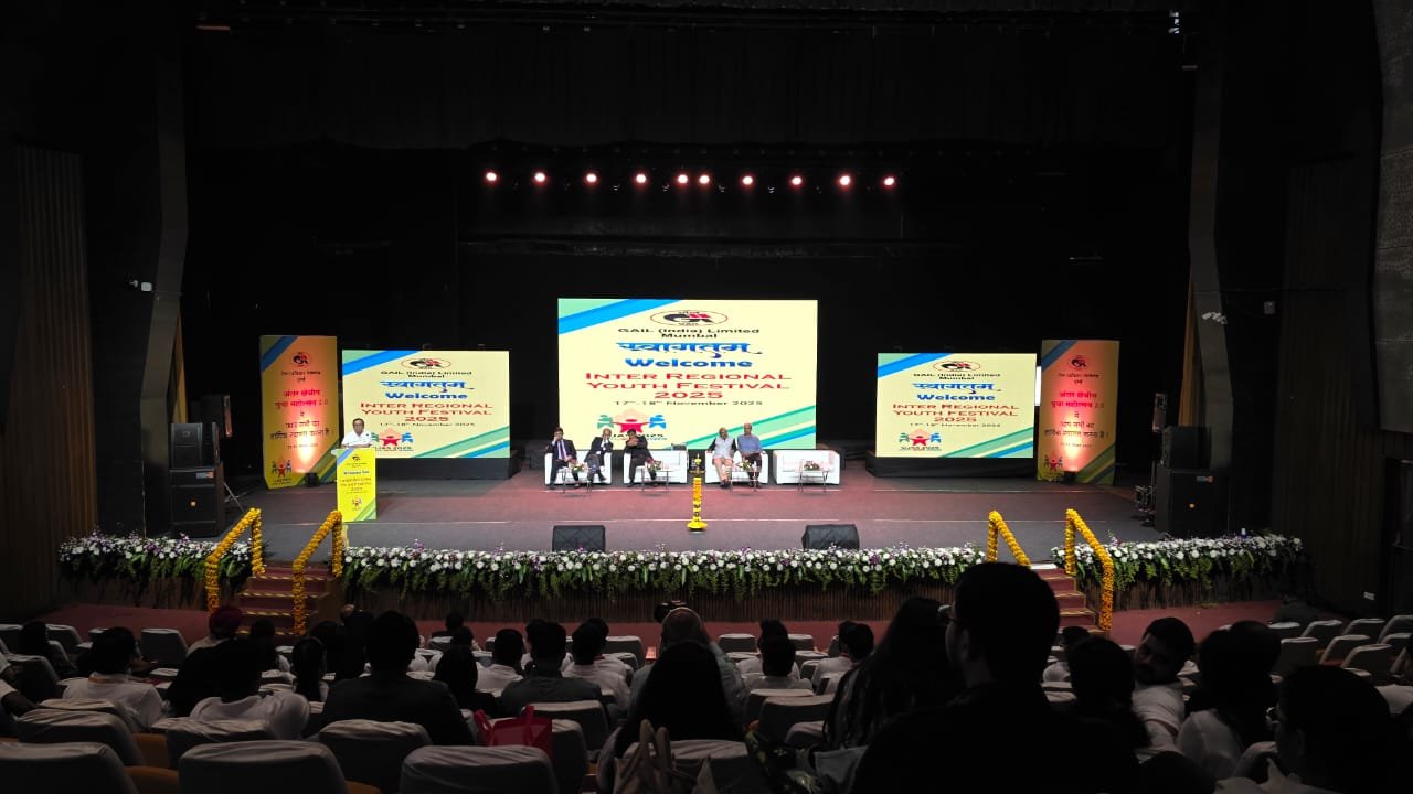 Grand stage set at the GAIL Inter Regional Youth Festival
